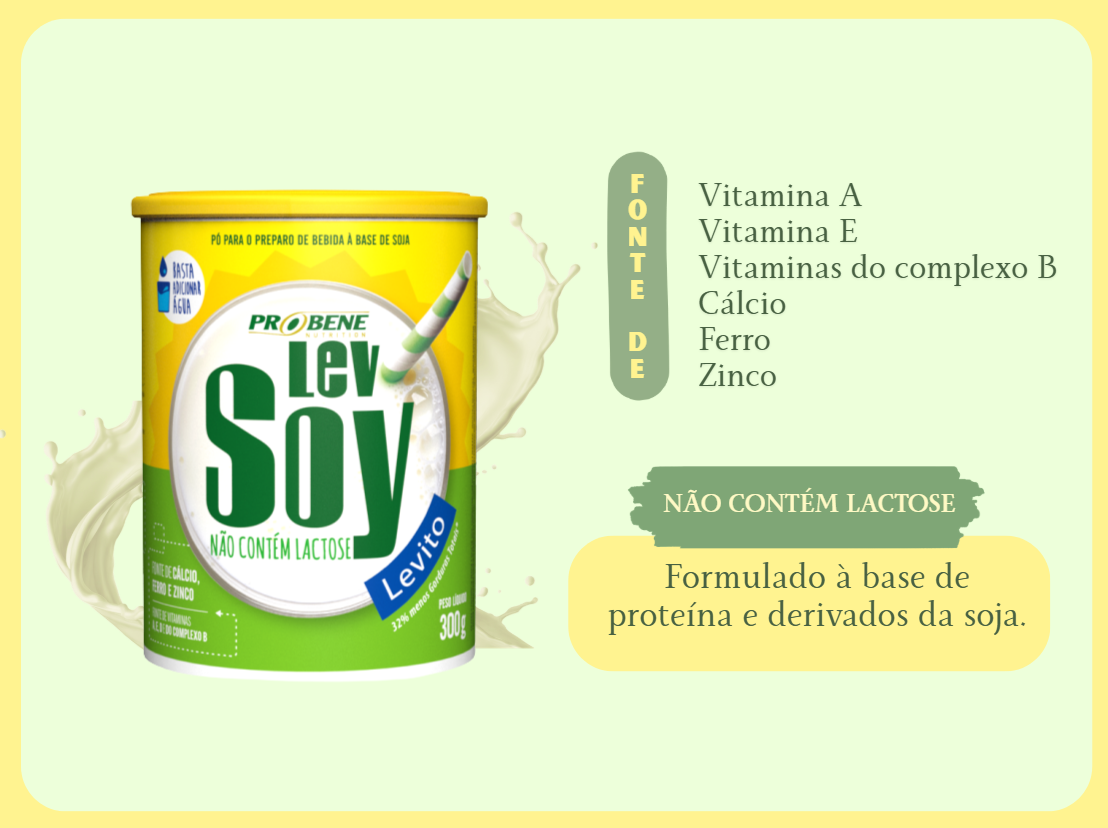 LEV SOY LEVITO 300g - Imagem 3