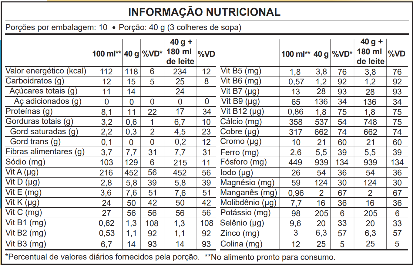 SUSTAP ADULTO BAUNILHA 400 g - Imagem 2
