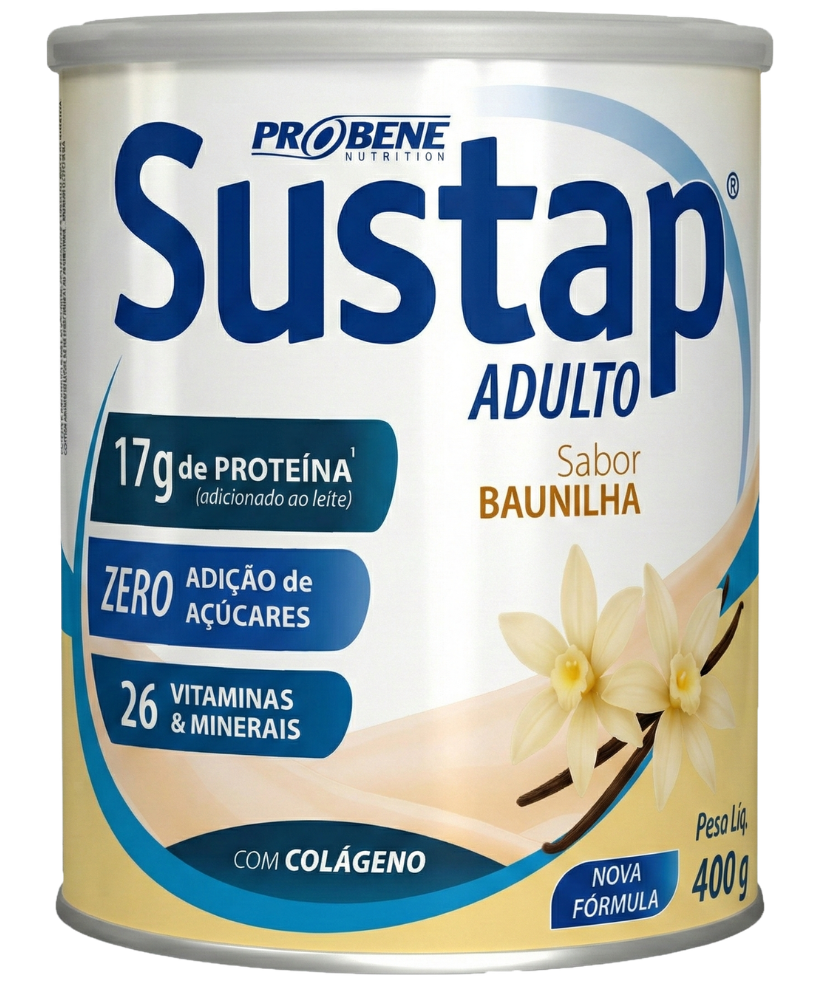 SUSTAP ADULTO BAUNILHA 400 g
