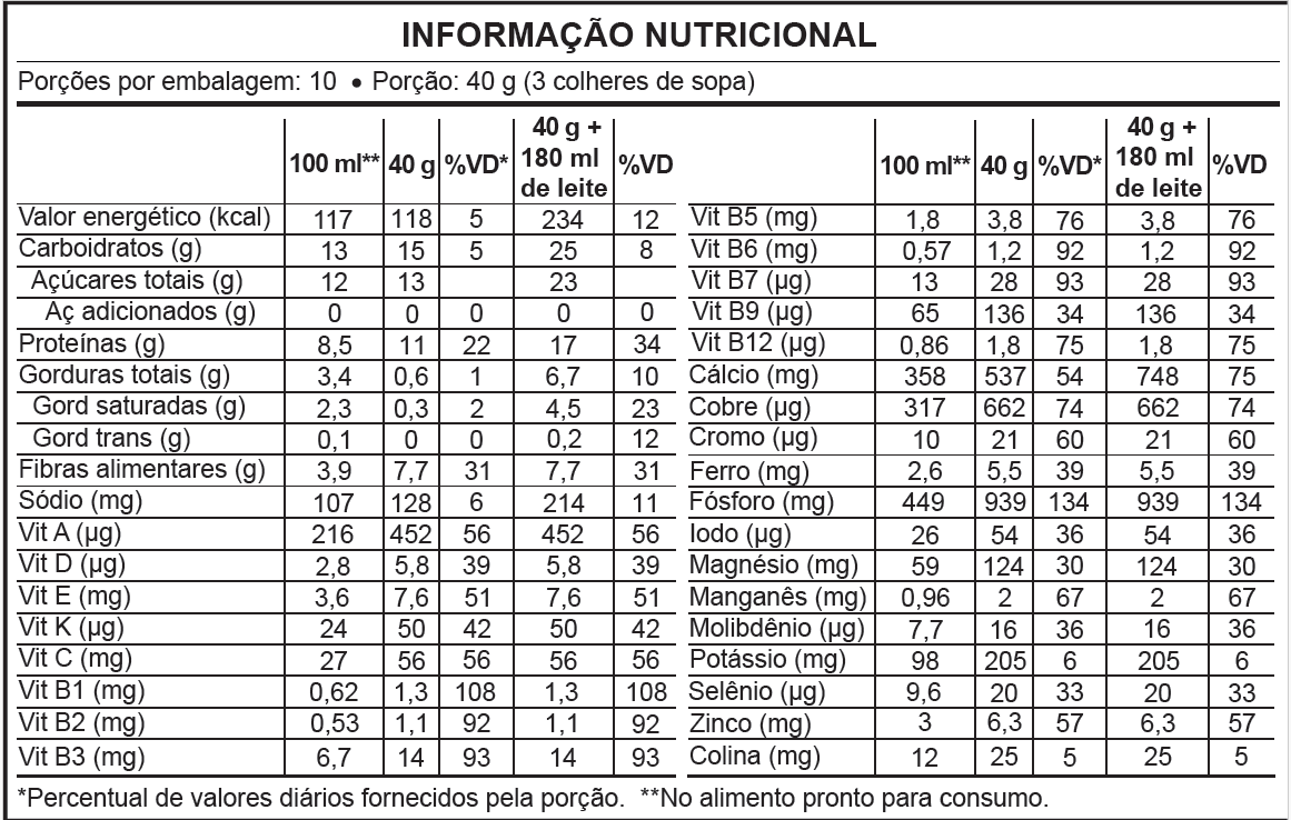 SUSTAP ADULTO CHOCOLATE 400 g - Imagem 2