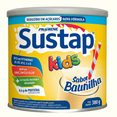 SUSTAP KIDS BAUNILHA 380 g