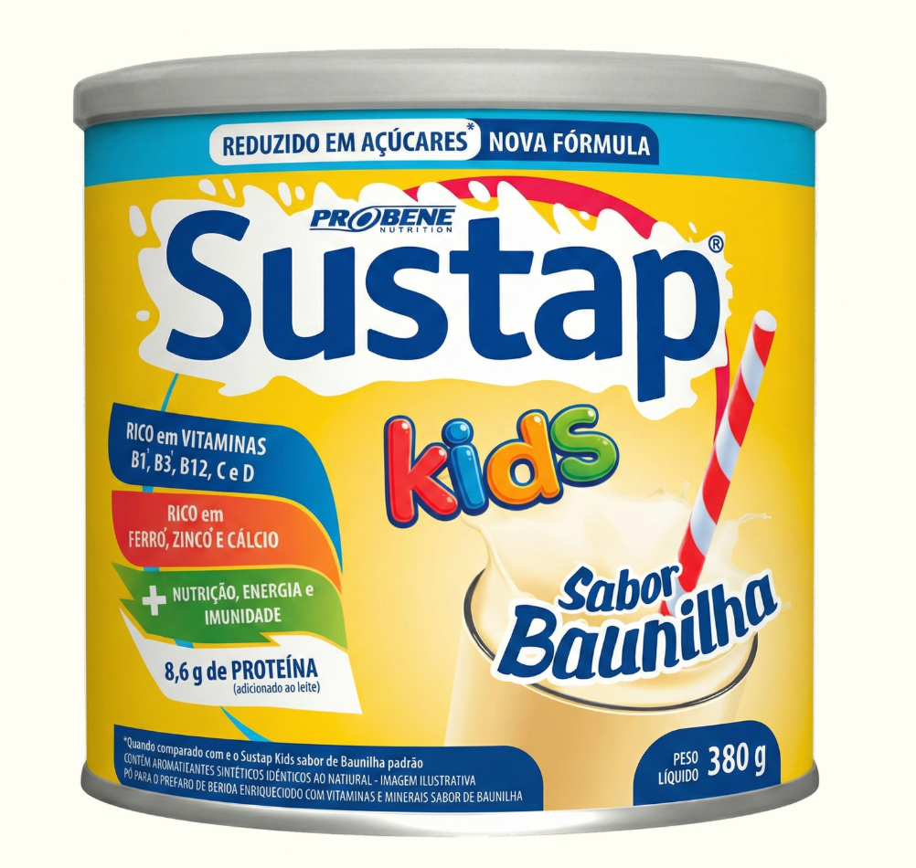 SUSTAP KIDS BAUNILHA 380 g