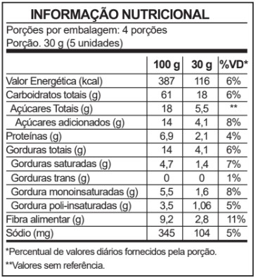 COOKIES INTEGRAIS AVEIA, BANANA E MEL 120 g - 3 UNIDADES - Imagem 2