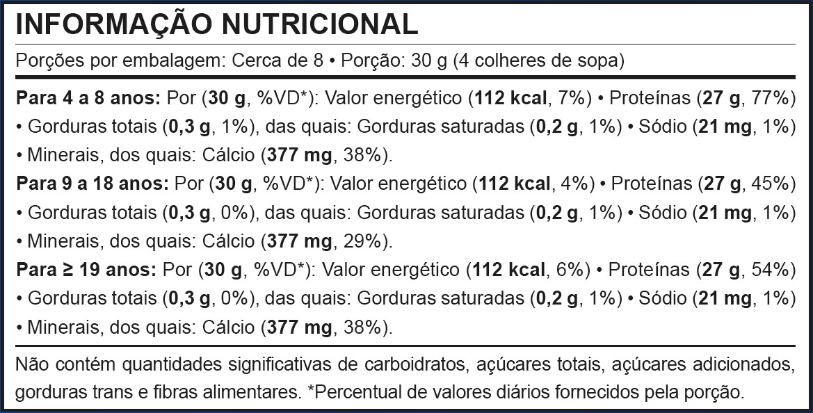 CASEINATO 225 g - Imagem 2