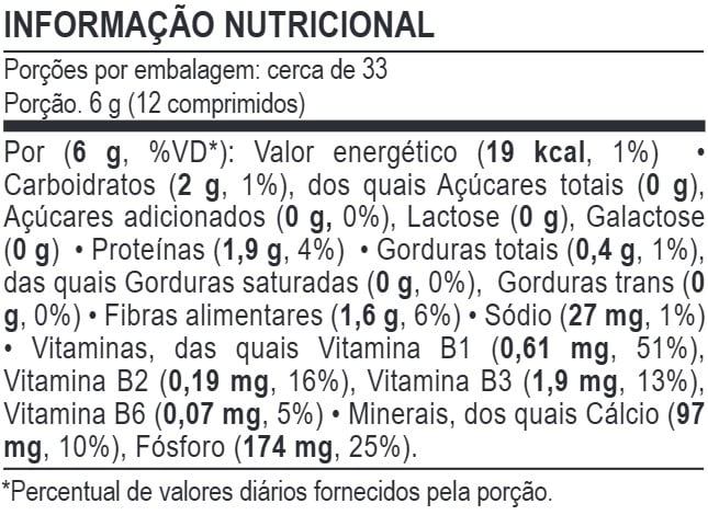 LEVEDURA TRADICIONAL 400 comprimidos - Imagem 2