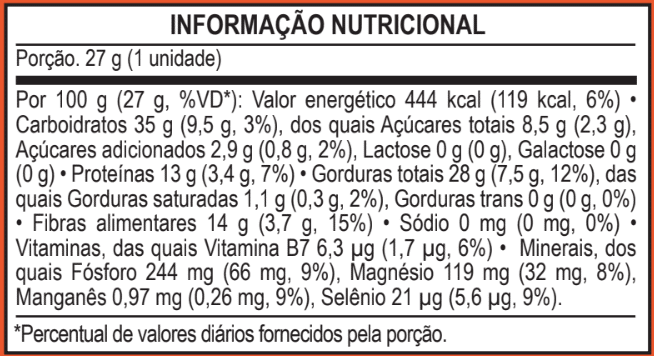 NUTMIX AMÊNDOAS & DAMASCO 27g (display c/16) - Imagem 2