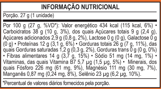 NUTMIX CASTANHA DO PARÁ & BANANA 27g (display c/16) - Imagem 2