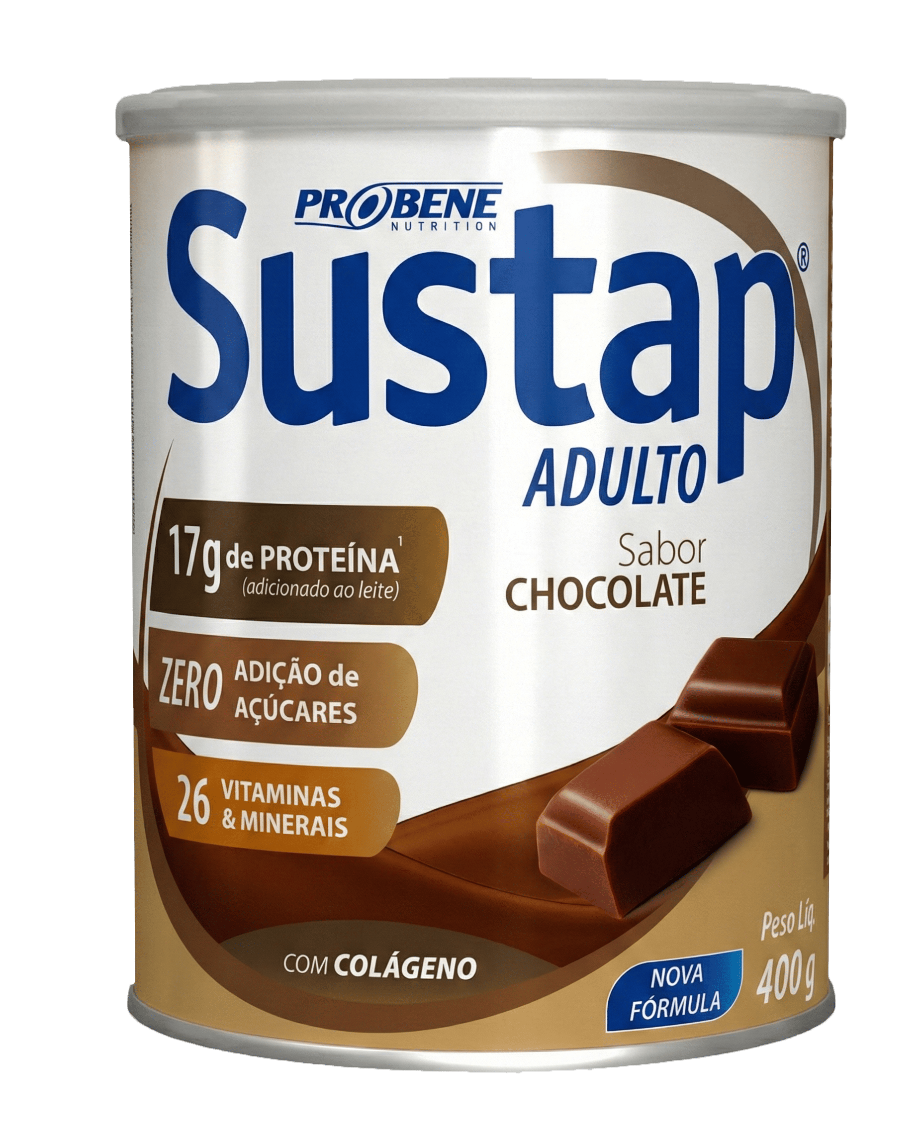 SUSTAP ADULTO CHOCOLATE 400 g