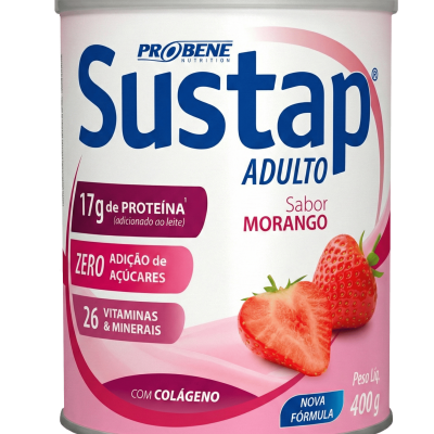 SUSTAP ADULTO MORANGO 400 g