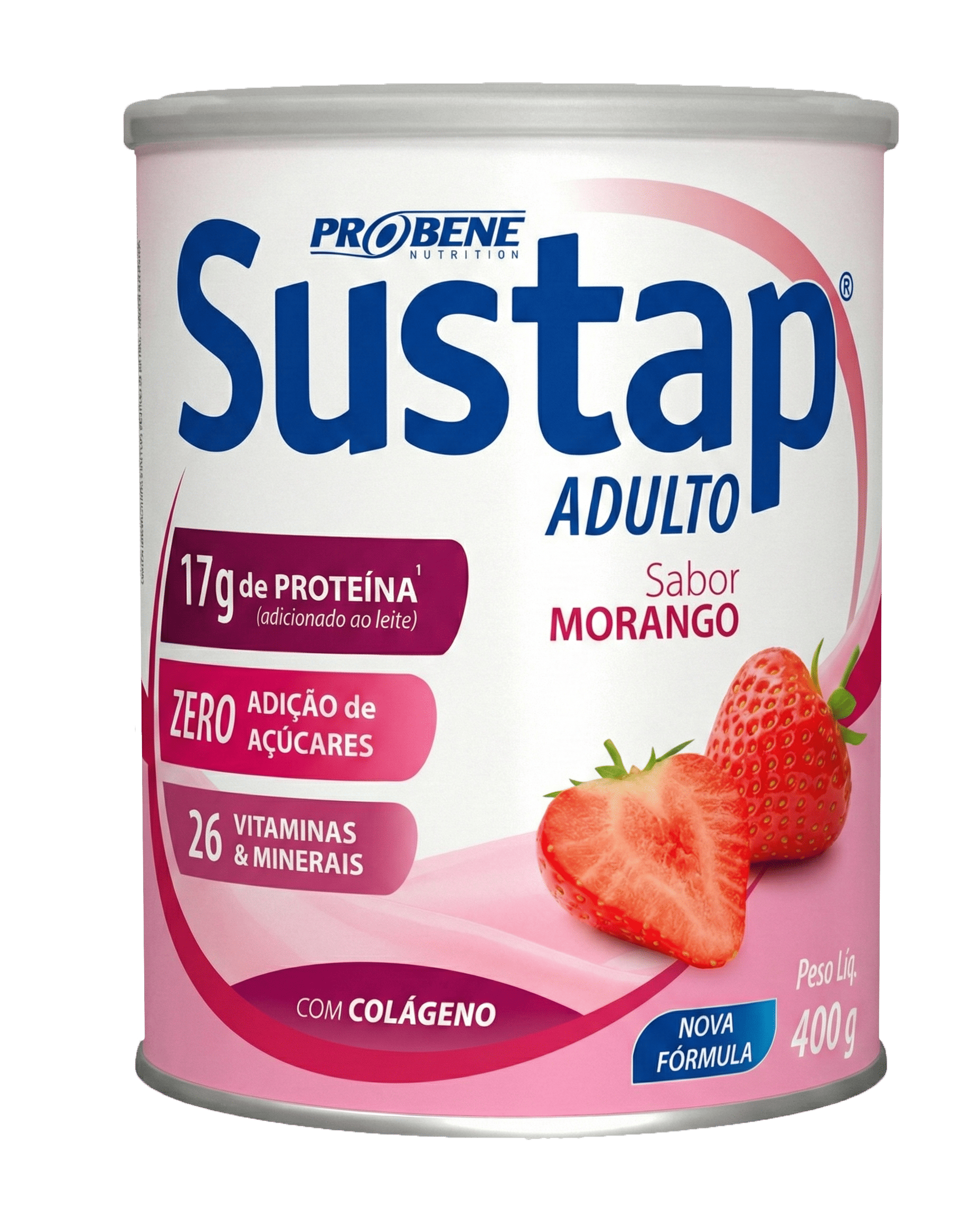 SUSTAP ADULTO MORANGO 400 g