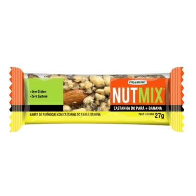 NUTMIX CASTANHA DO PARÁ & BANANA 27g (display c/16)
