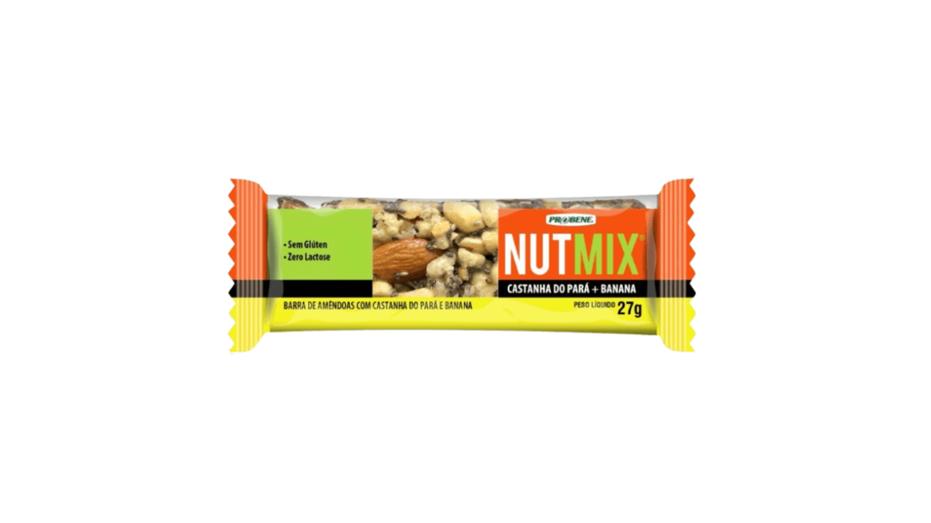 NUTMIX CASTANHA DO PARÁ & BANANA 27g (display c/16)