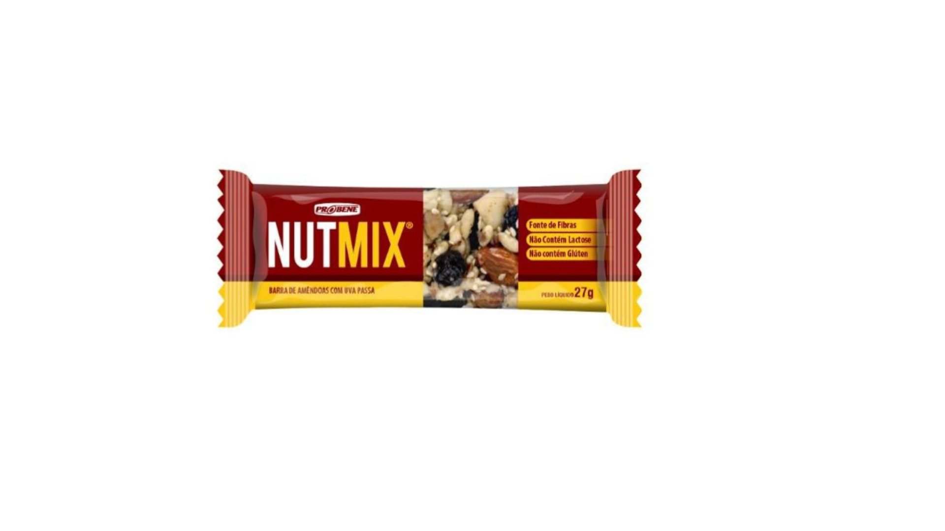 NUTMIX AMÊNDOAS & UVA PASSA 27g (display c/16)