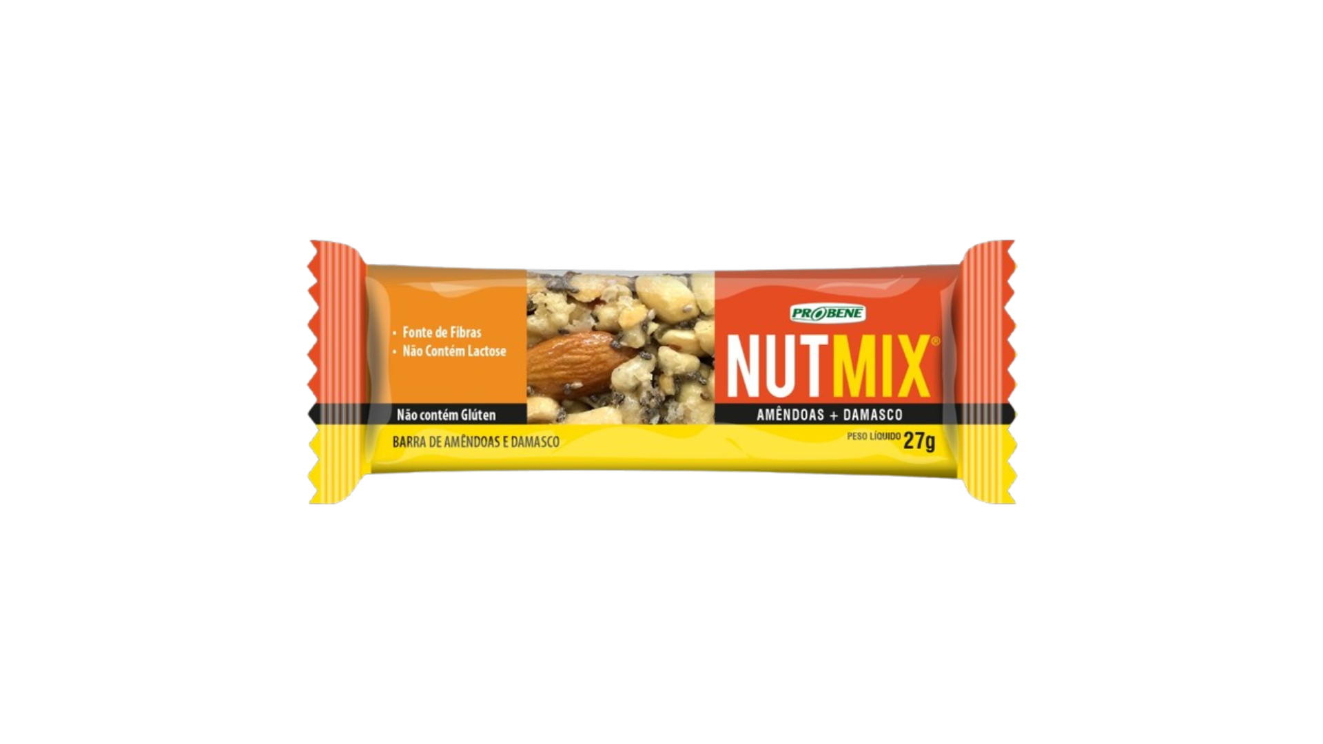 NUTMIX AMÊNDOAS & DAMASCO 27g (display c/16)