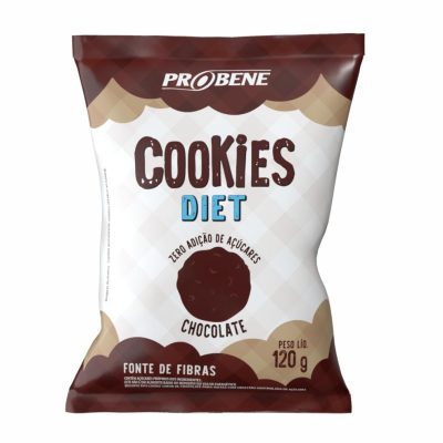 COOKIES DIET CHOCOLATE 120 g - 3 UNIDADES