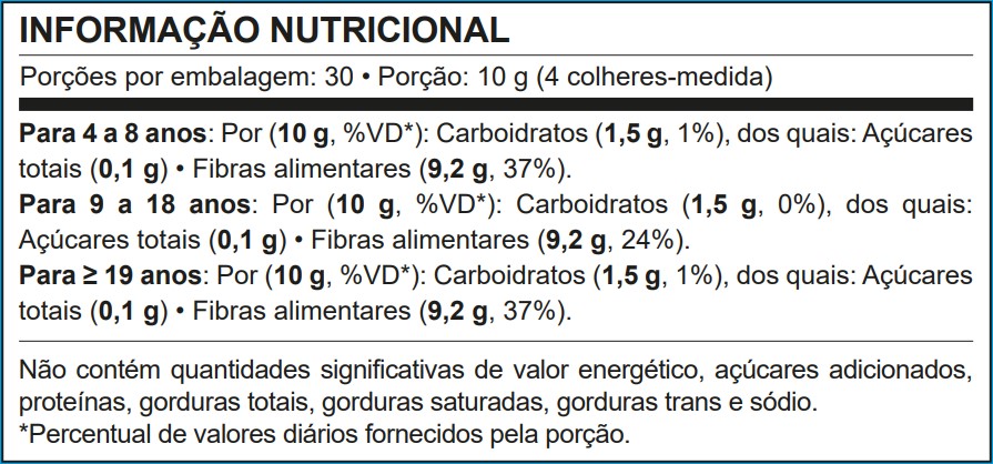 SUSTAP FIBRAS 300 g - Imagem 2