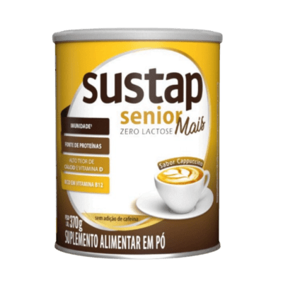 SUSTAP SENIOR MAIS ZERO LACTOSE SABOR DE CAPPUCCINO 370 g