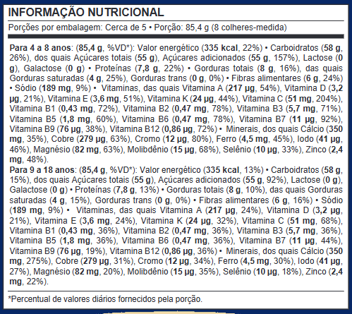 SUSTAP BAMBINI SABOR BAUNILHA 400 g - Imagem 2
