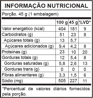 KIT WHEY COOKIES SABOR BAUNILHA COM GOTAS DE CHOCOLATE 45 g - 10 unidades - Imagem 2