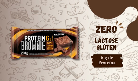 BROWNIE PROTEICO SABOR CHOCOLATE 30 g (Display 16 Und) - Imagem 3