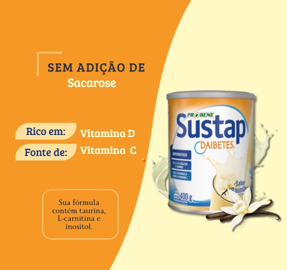 SUSTAP DAIBETES 400 g - Imagem 3