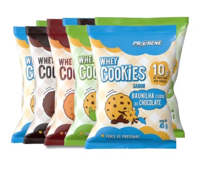 WHEY COOKIES SABORES SORTIDOS 45 g
